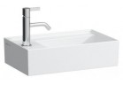 Umywalka ścienna mała 460 x 280 mm SaphirKeramik bez otworu na baterię Laufen Kartell