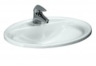 Umywalka blatowa 56x44cm z otworem na baterię, biała Laufen Pro B, H8139510001041