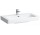 Umywalka ścienna 850 x 460 mm z otworem na baterię biała Laufen Pro S, H8139650001041
