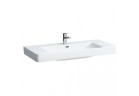 Umywalka ścienna 1050 x 460 mm z otworem na baterię biała Laufen Pro S, H8139660001041