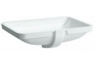 Umywalka podblatowa bez otworu na baterię 595 x 430 mm Laufen Pro S, H8119680001091