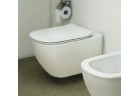 Miska wisząca Ideal Standard Tesi AquaBlade 53,5x36,5 cm biała + deska sedesowa typu Thin, wolnoopadająca