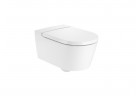 Miska wisząca Roca Round Inspira rimless 37x56 cm biała 