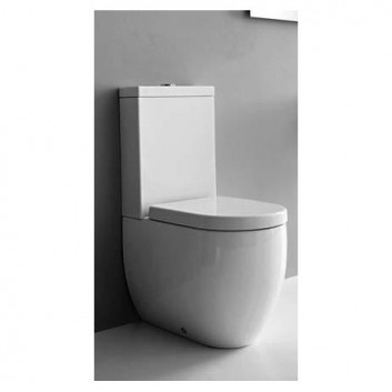 Spłuczka wc kompaktowa Kerasan Flo do miski stojącej- sanitbuy.pl