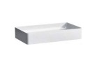 Umywalka nablatowa 60x34cm biała bez otworu na baterię LAUFEN Living Square