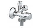 Zawór kątowy Grohe WAS, kombinowany, 1/2", chrom