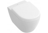 Miska Villeroy&Boch Subway 2.0, wisząca, 35,5x48 cm, odpływ poziomy, Weiss Alpin CeramicPlus- sanitbuy.pl