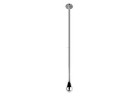 Wylewka sufitowa 160cm Gessi Goccia czarny mat
